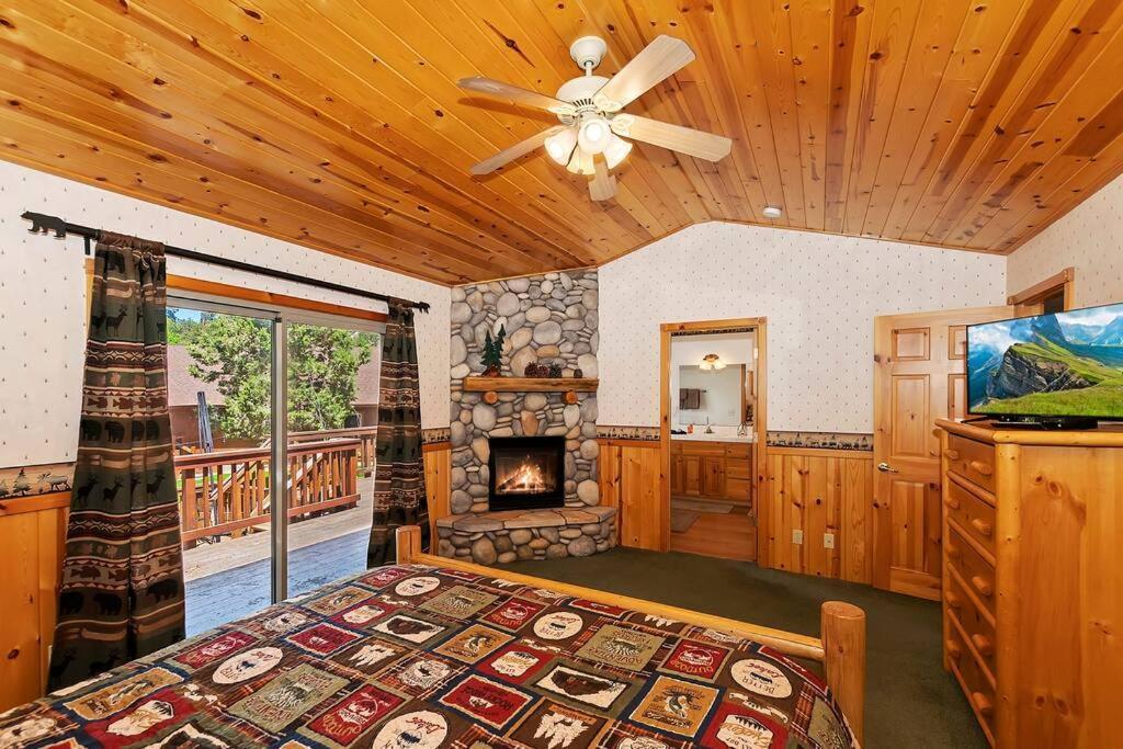 הוילה ביג בר לייק Teakwood - 3-Br Spa, Fire Pit, Quiet, Ac, Centrally Located מראה חיצוני תמונה