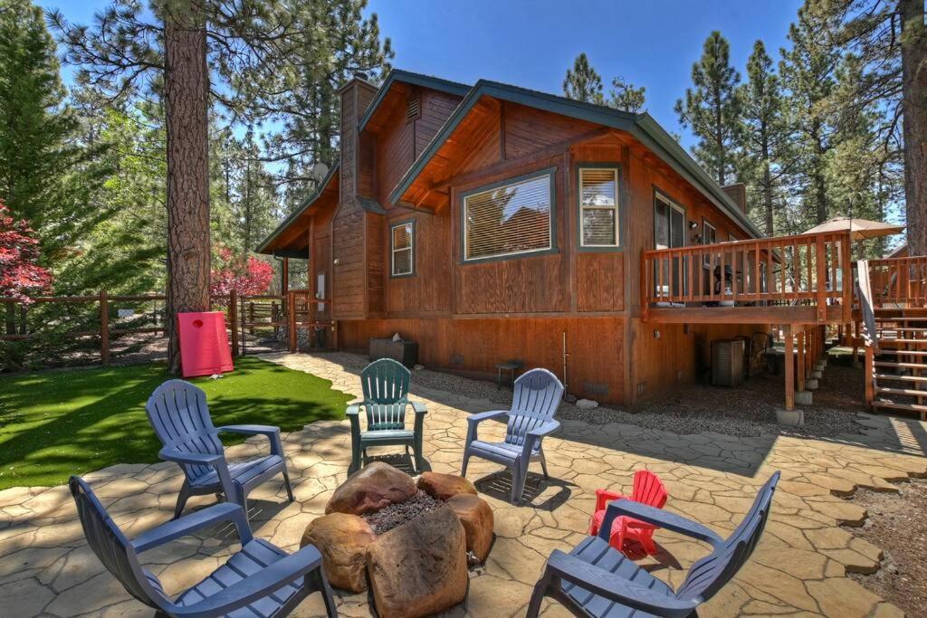 הוילה ביג בר לייק Teakwood - 3-Br Spa, Fire Pit, Quiet, Ac, Centrally Located מראה חיצוני תמונה