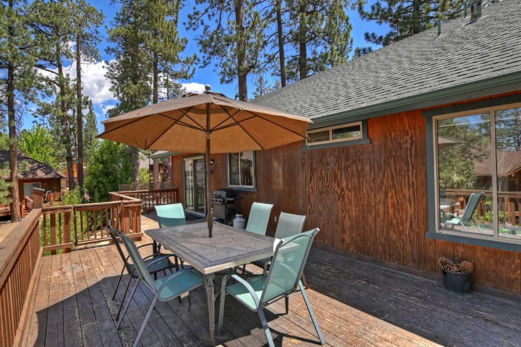 הוילה ביג בר לייק Teakwood - 3-Br Spa, Fire Pit, Quiet, Ac, Centrally Located מראה חיצוני תמונה