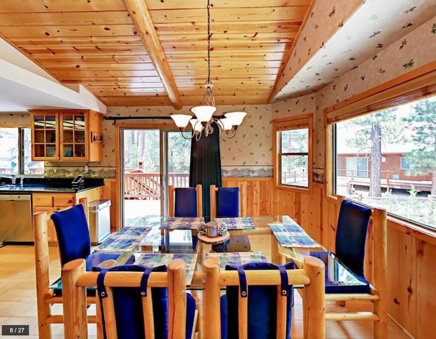 הוילה ביג בר לייק Teakwood - 3-Br Spa, Fire Pit, Quiet, Ac, Centrally Located מראה חיצוני תמונה