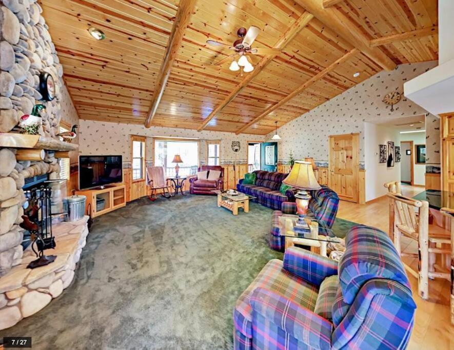 הוילה ביג בר לייק Teakwood - 3-Br Spa, Fire Pit, Quiet, Ac, Centrally Located מראה חיצוני תמונה