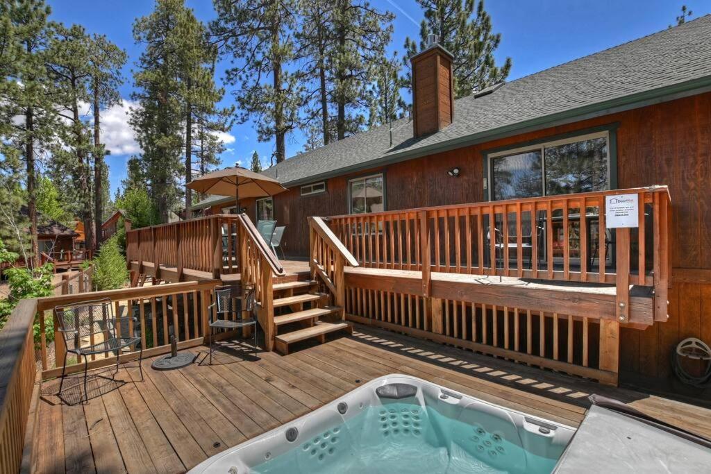 הוילה ביג בר לייק Teakwood - 3-Br Spa, Fire Pit, Quiet, Ac, Centrally Located מראה חיצוני תמונה