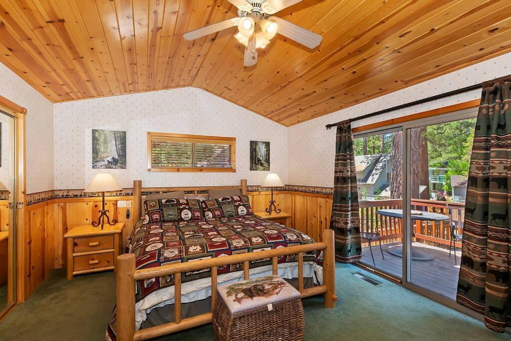 הוילה ביג בר לייק Teakwood - 3-Br Spa, Fire Pit, Quiet, Ac, Centrally Located מראה חיצוני תמונה