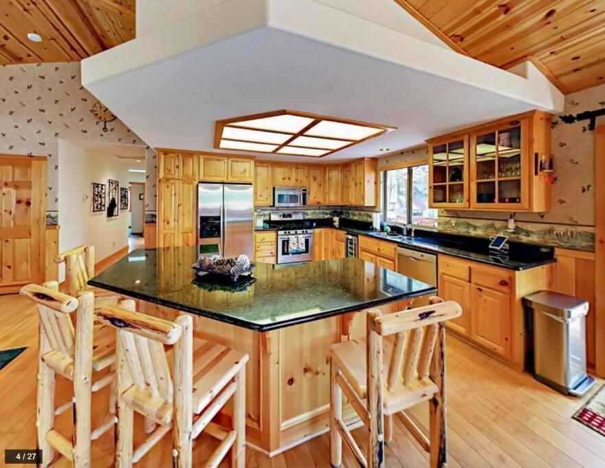 הוילה ביג בר לייק Teakwood - 3-Br Spa, Fire Pit, Quiet, Ac, Centrally Located מראה חיצוני תמונה